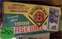 1989 BOWMAN BASEBALL CARDS - UNOPENED BOX