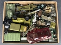 (E) Lot Of Assorted Military Toy Vehicles.