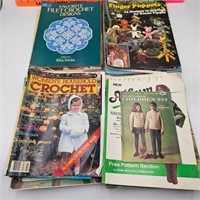 Variety of Vintage Craft Magazines