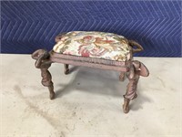 Unique Small Metal Foot Stool