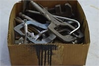 Box of Vise Grip C-Clamps