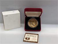 Cal Ripken Jr. Highland Mint Bronze Coin