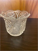 Vintage Glass Crystal Spoon