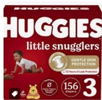 Huggies Little Snugglers Sz 3 156 Count