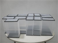 9"x 13"x 5.5" Twelve Translucent Shoe Boxes