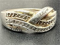 Sz.8 925 Sterling Silver personalized John &