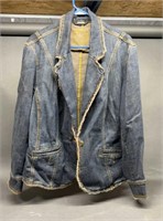 Michael Kors Large Women's Jean Jacket Blazer
