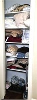 Linen Closet- Oreck XL Vacuum, Towels