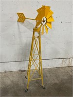 Yellow Metal Windmill