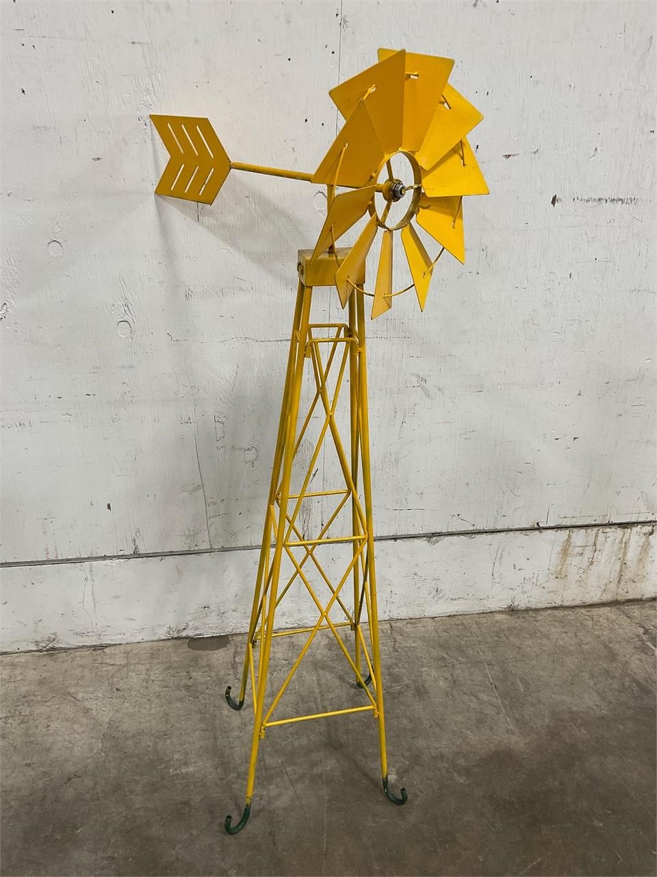 Yellow Metal Windmill