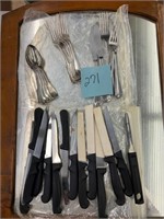 Flatware and steak knives