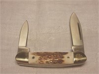 Colt Stag Handle Small Pocket Knife