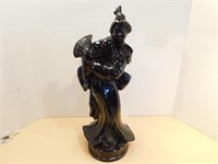 Statue gueisha en ceramique