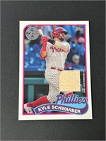 2024 Topps Kyle Schwarber Game-Used Relic 1989
