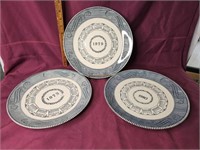 Currier and Ives calendar plates