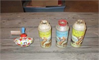 Vintage Roy Rogers Thermoses(Missing Lids)