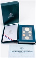 Coin 1990 Prestige Set in Original Box with Papers