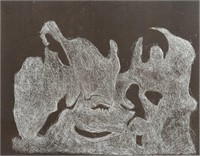 MARK TOBY ETCHING "THE AWAKENING NIGHT"