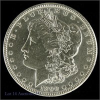 1890 Silver Morgan Dollar (BU)