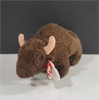 1998 Ty Inc. Beanie Babies Roam the Bison Stuffed