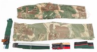 BUSH WAR RHODESIAN CAMO TROUSERS & STABLE BELTS