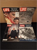 Life magazines (May '63, Dec '63, June '62, June