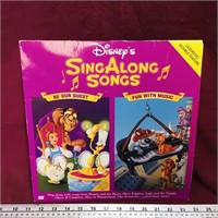 Disney's Sing Along Songs Laserdisc