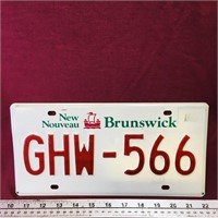 New Brunswick License Plate