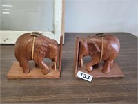 ELEPHANT BOOKENDS