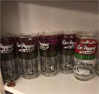 Dr Pepper glasses