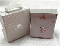 Disney necklace with Swarovski crystals