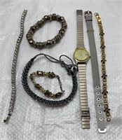Custom jewelry and watch