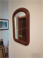 Antique Wall Mirror 17x26