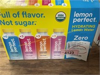 Lemon perfect zero sugar hydrating lemon water