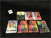 Seattle Supersonics Select Cards; (7);