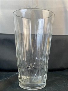 9''x5'' Glass Floral Vase - Clear Glass