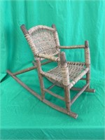 Primitive children’s rocking chair