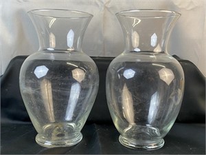 Clear Urn Shaped Clear Floral Vase/Beta Fish Bowl