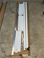 10 foot vinyl, railing and spindles kit