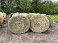 (14) Alfalfa/Grass 4'x5' Round Bales x14