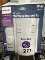 Philips Plug In Wireless Doorbell Kit