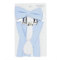 Wonder Nation Boys Bow Tie/Suspenders Set AZ5