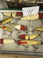 Old Wooden Fishing Lures