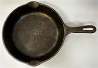 CAST-IRON 9 INCH SKILLET WITH W MARKING