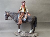 "The Herder" Western Sculpture by P. Monfort