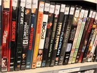 DVDs Action, Thriller, Sci Fi, Spy, Comedy