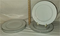 Crown Victoria China "Love Lace" (8)10.25in Plates