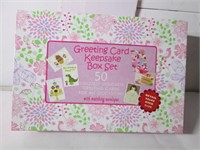 GREETING CARD-KEEPSAKE BOX SET