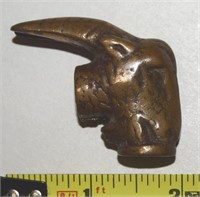 Mitteldorfer Straus Brass Goat Head Hammer