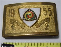 '55 AMA American Motorcycle Gypsy Tour Belt Buckle